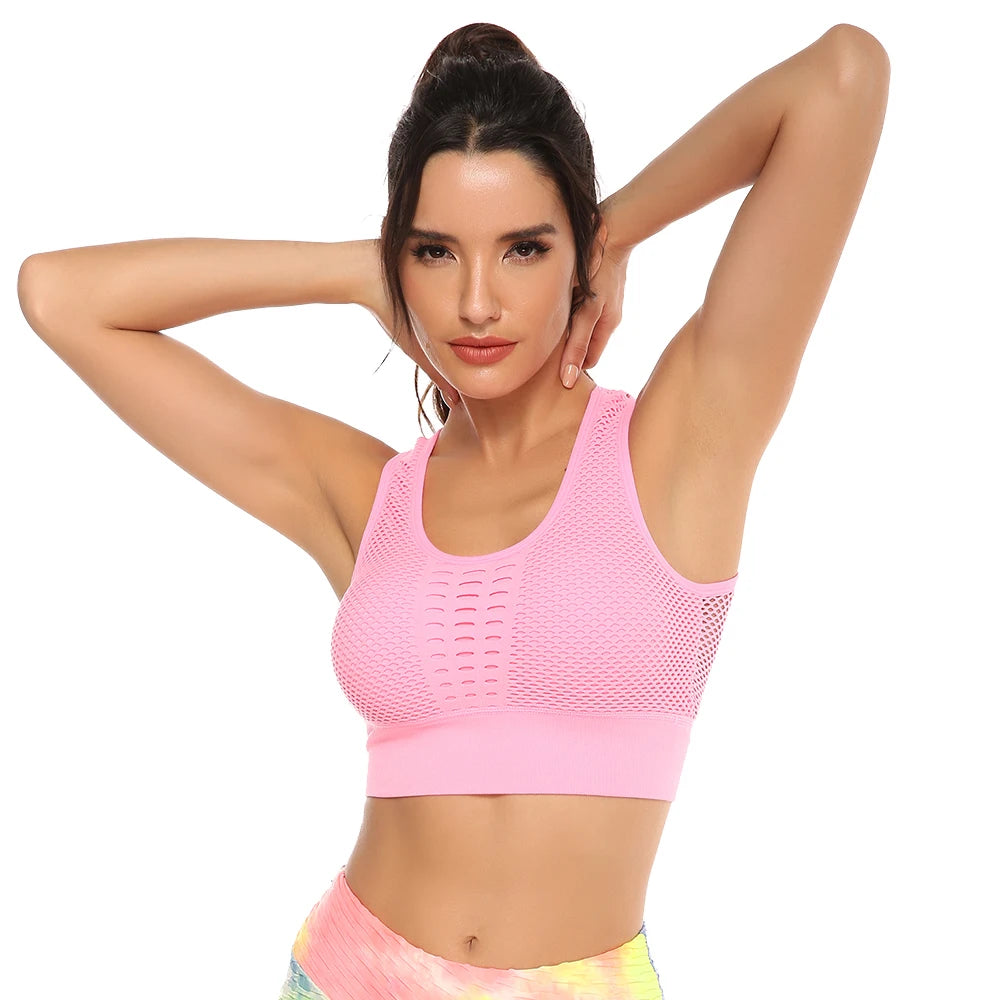 Hot Workout Sports Bra Quick Dry