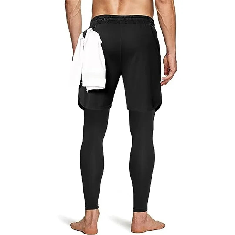 Compression Running Pants for Men