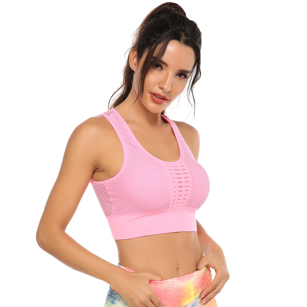 Hot Workout Sports Bra Quick Dry