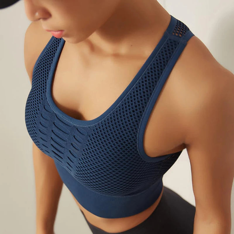 Hot Workout Sports Bra Quick Dry